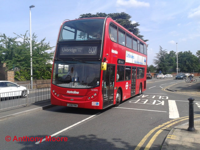 Bus 607 Route Map Route 607